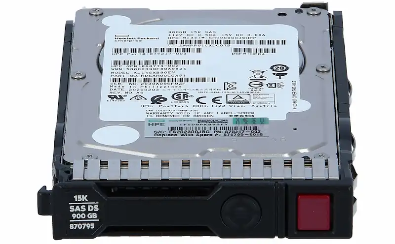 هارد سرور HP 900GB 15K 12G