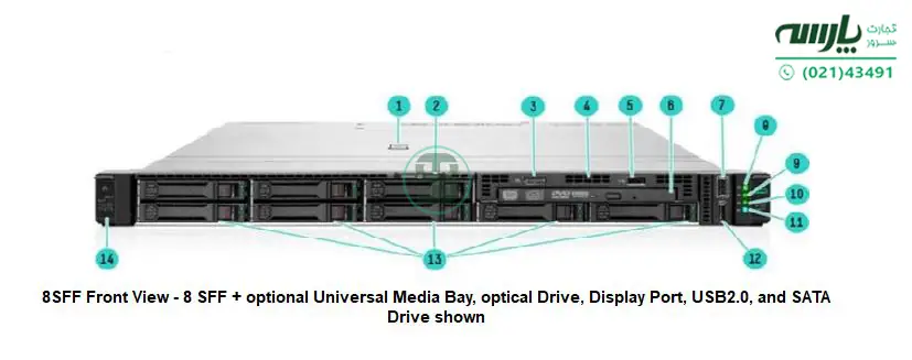 سرور HPE ProLiant DL320 Gen11